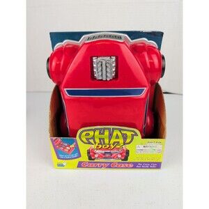 Vintage 2003 Phat Boyz RARE Red Carrying Case Holds 9 Diecast Cars Toys